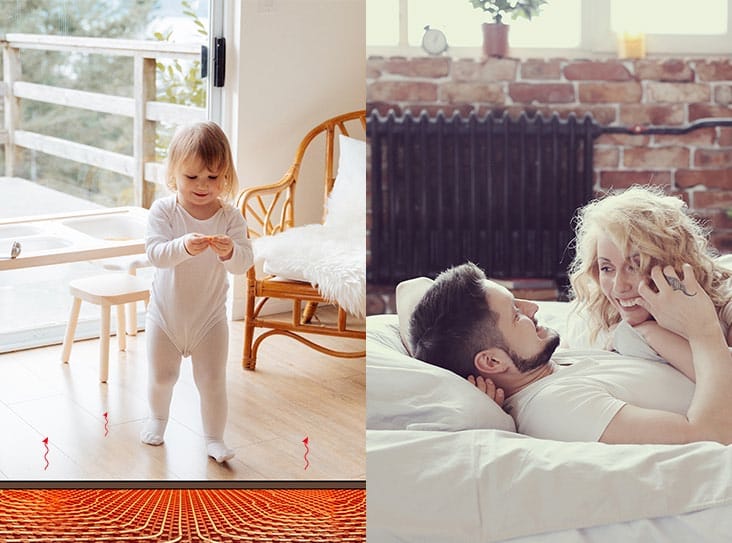 Flexible temperature zones